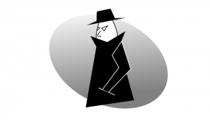 Spy silhouette