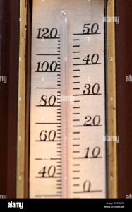 a-close-up-of-a-thermometer-showing-a-high-temperature-BTKF74.jpg