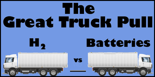 The Battle of the Trucks:  H2 vs. Batteries